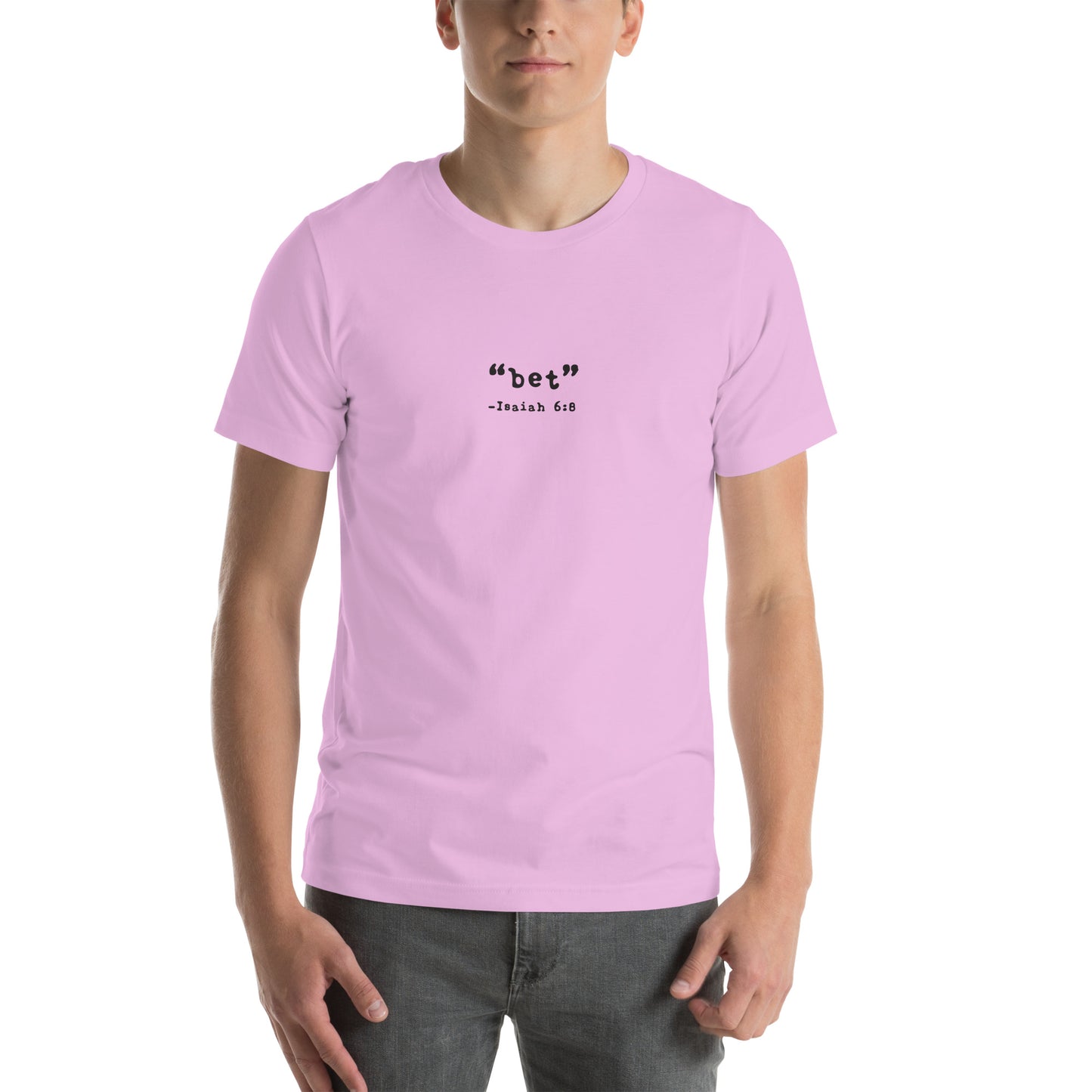 "bet" Bible Verse Tee