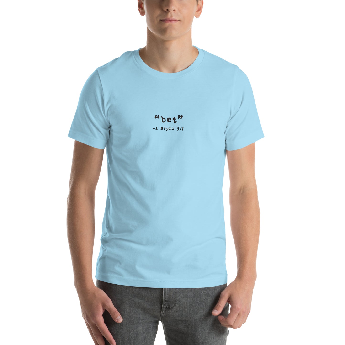 "bet" Book of Mormon Scripture Tee