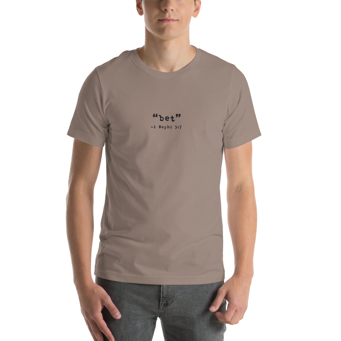 "bet" Book of Mormon Scripture Tee