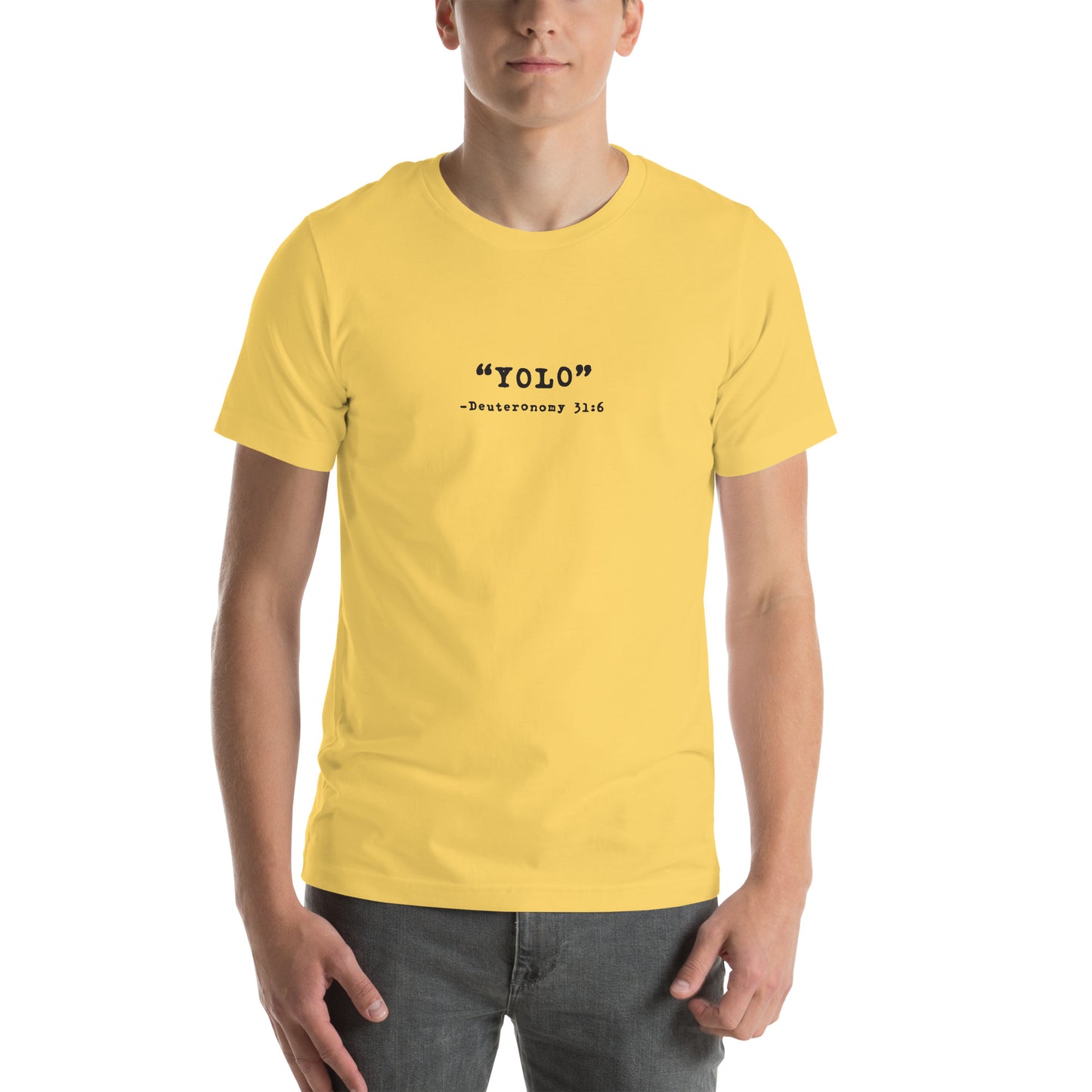 "YOLO" Scripture Tee